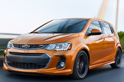 2018 Chevrolet Sonic Front