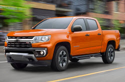 compare 2021 Chevrolet Colorado